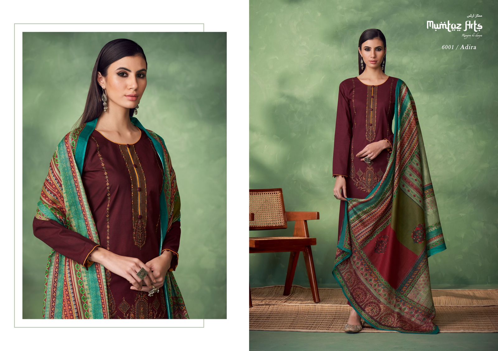 mumtaz art adira jam satin ecxlusive print salwar suit catalog