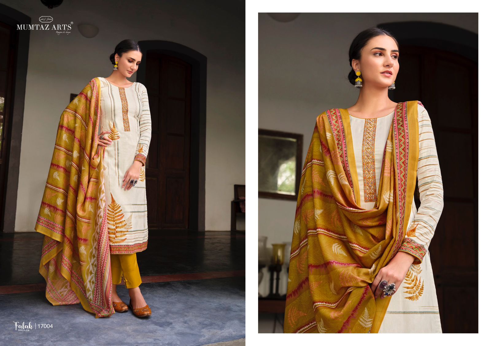 mumtaz art falak lawn decent look salwar suit catalog