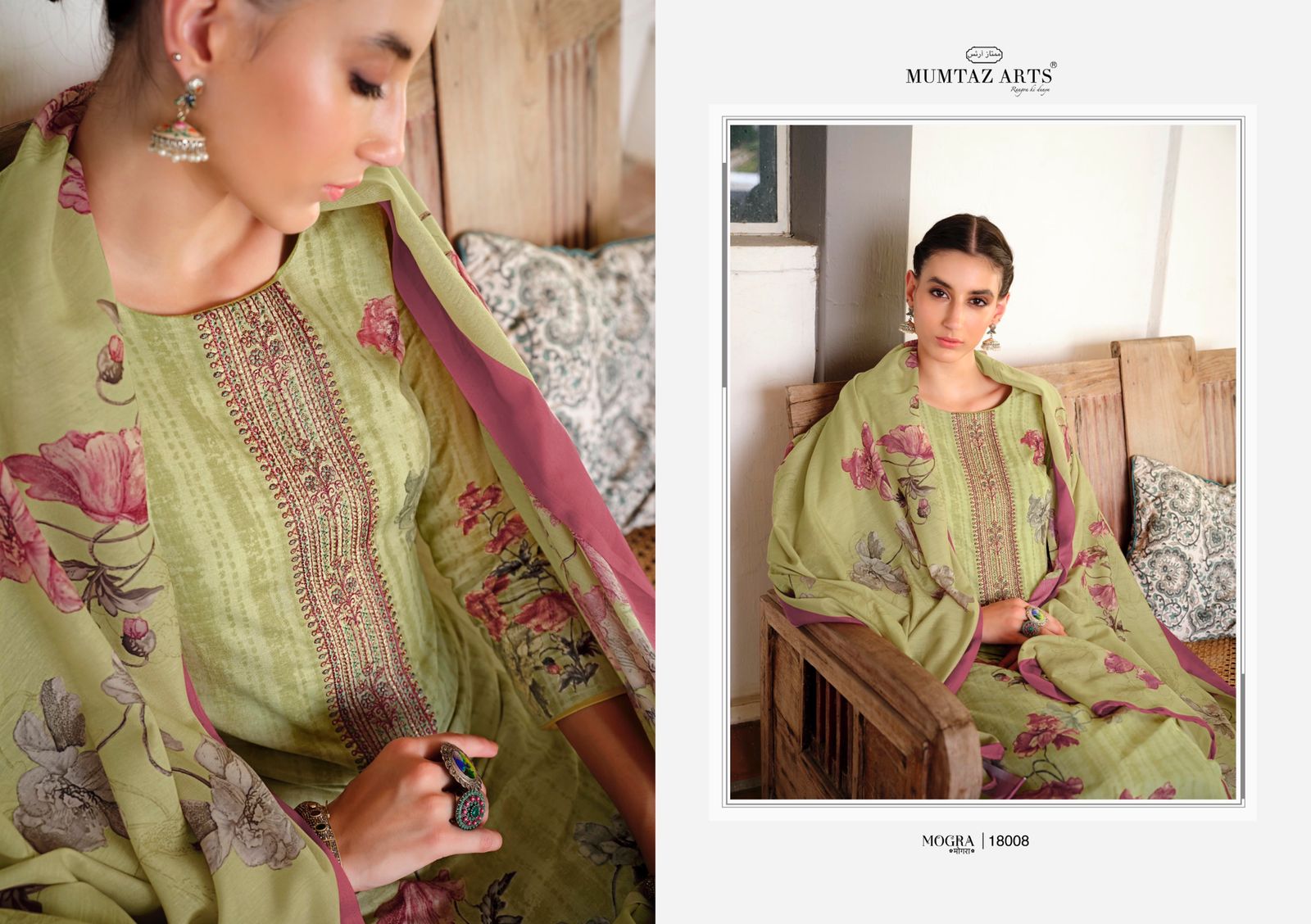 mumtaz art rango ki duniya mogra pure lawn cotton exclusive print salwar suit catalog