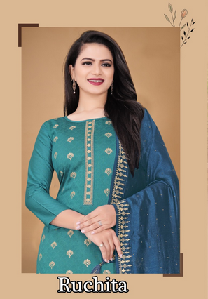 panch ratna ruchita dola catchy look salwar suit catalog