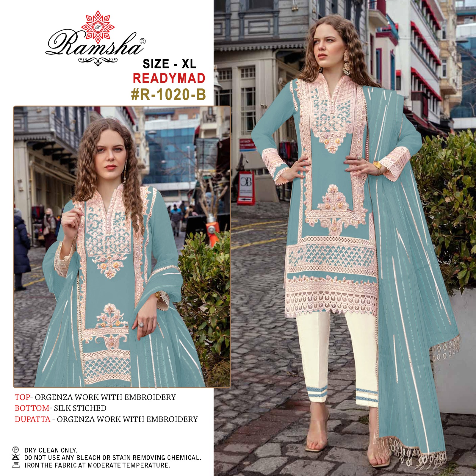 ramsha ramsha r 1010 georgette catchy look salwar suit catalog