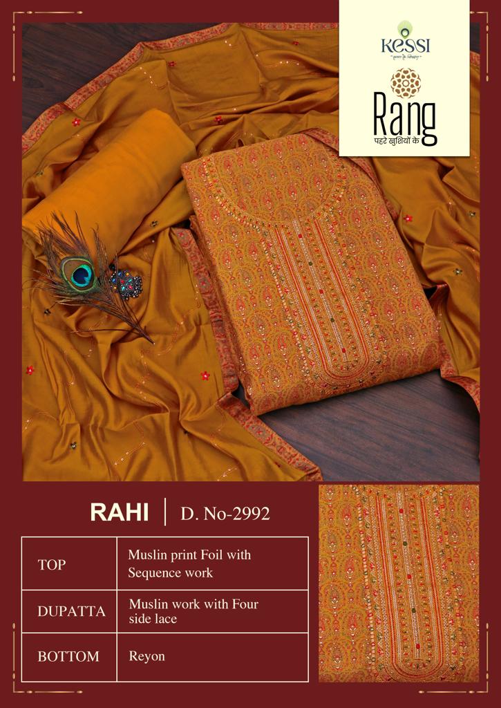 rang rahi muslin exclusive print salwar suit catalog