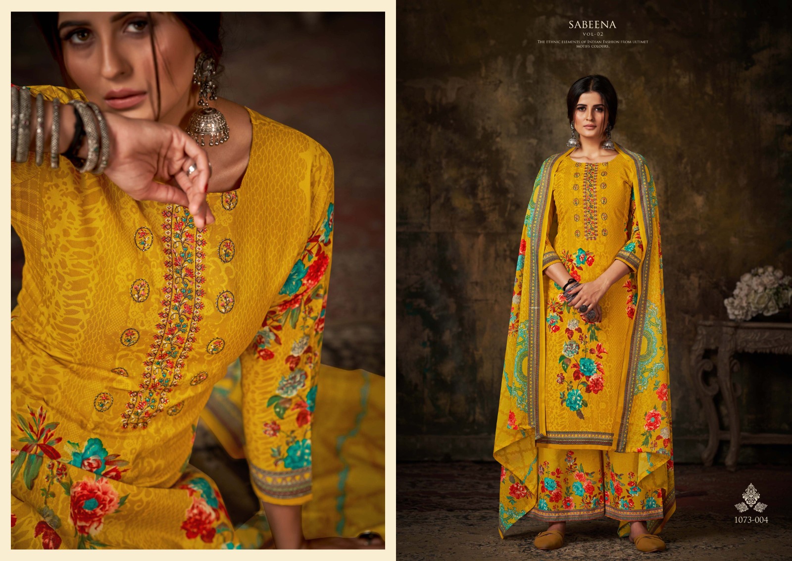 romani sabeena vol 2 cotton decent look salwar suit catalog