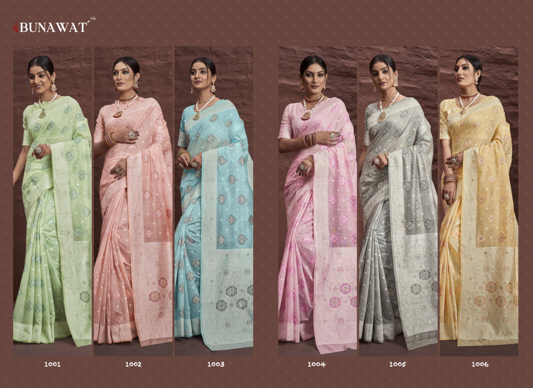 sangam print mansi cotton catchy look saree catalog