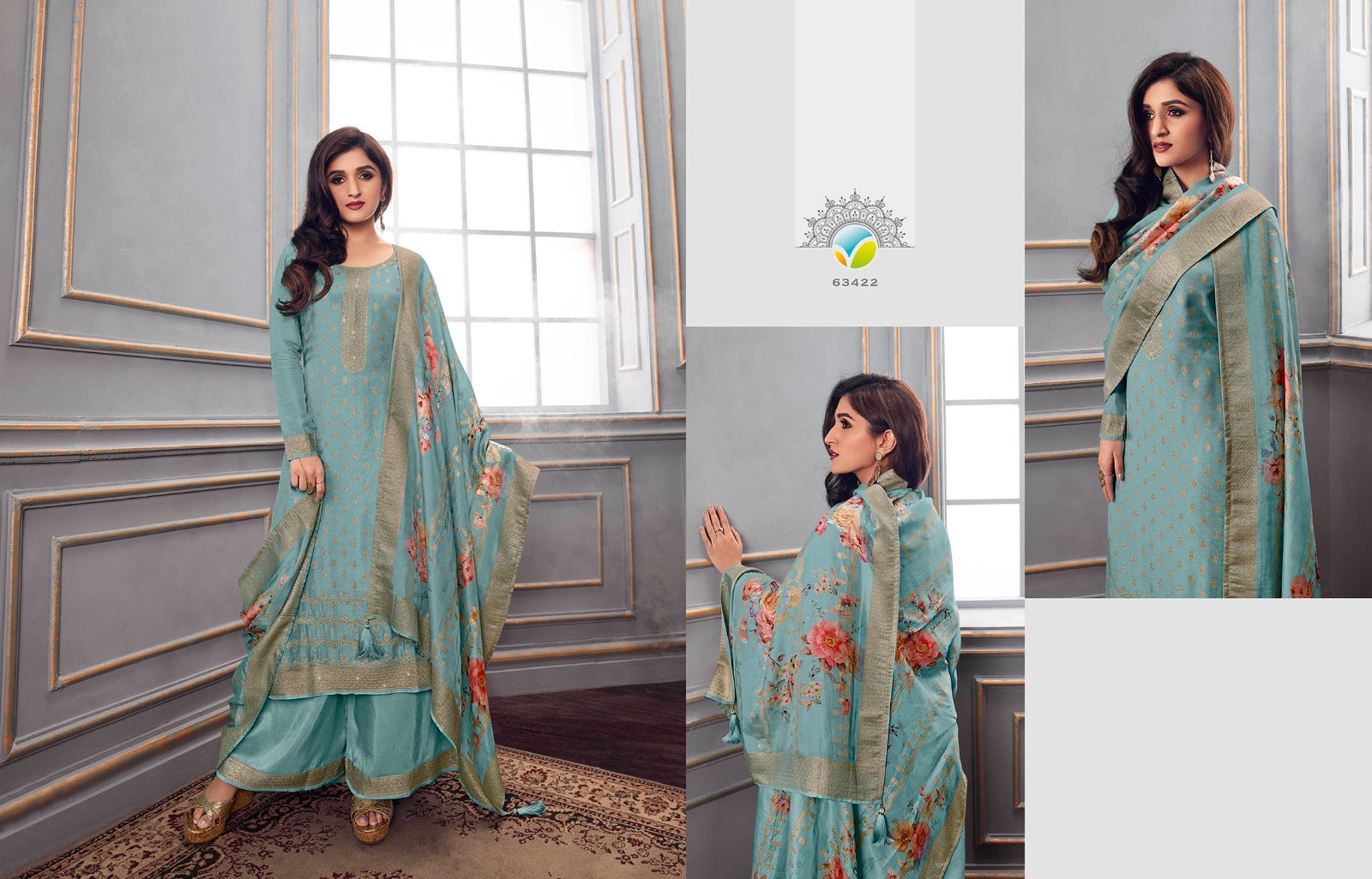 vinay fashion kaseesh zareena vol 7 dola jacouard innovative look salwar suit catalog