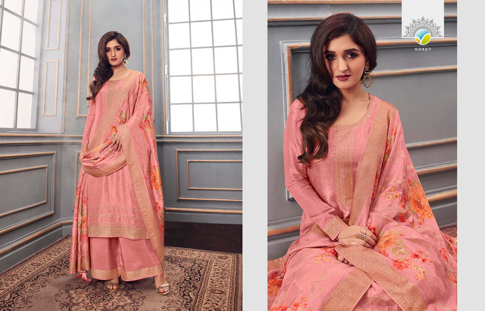 vinay fashion kaseesh zareena vol 7 dola jacouard innovative look salwar suit catalog