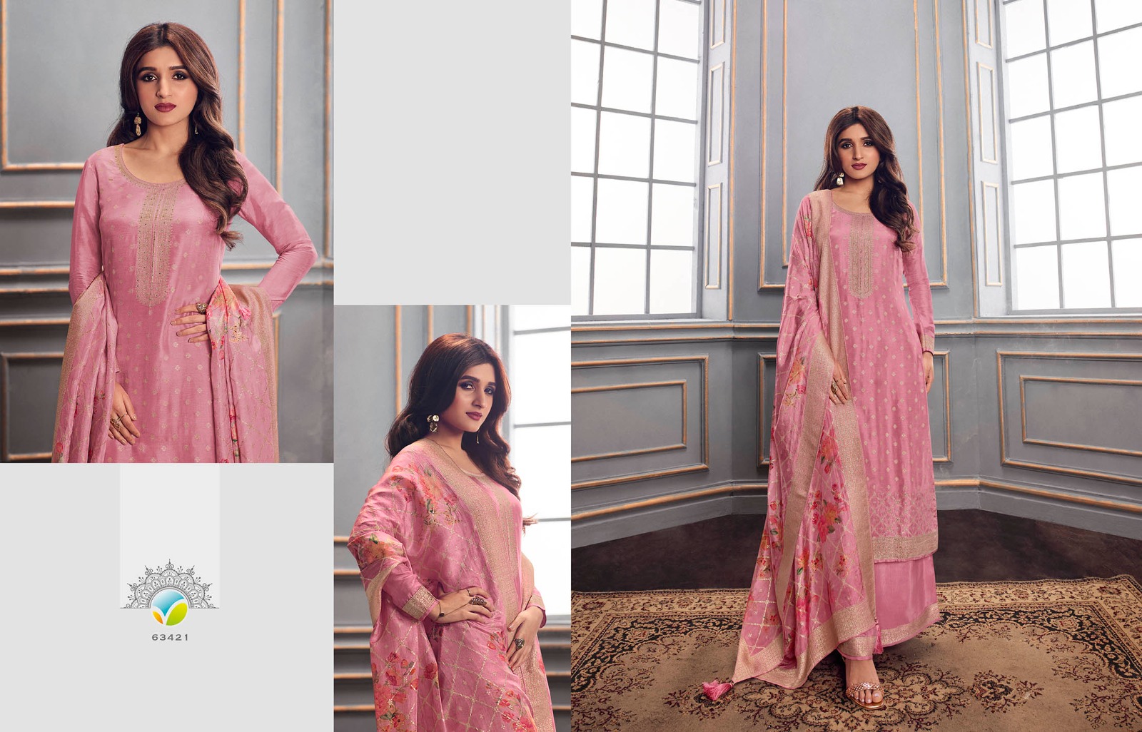 vinay fashion kaseesh zareena vol 7 dola jacouard innovative look salwar suit catalog