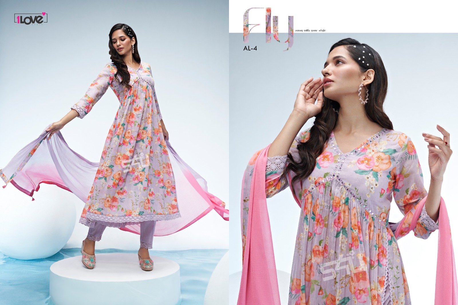 s4u alia mul cotton new and modern anarlki kurti catalog