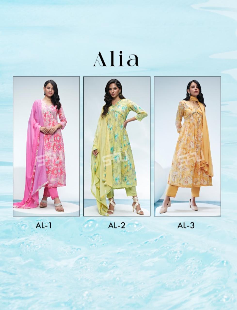 s4u alia mul cotton new and modern anarlki kurti catalog