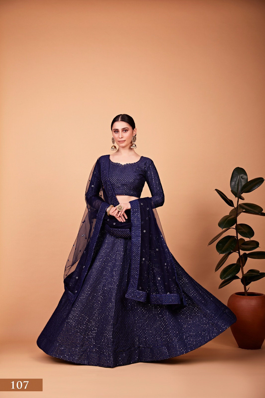 aawiya official nayra vol 1 net festive look lehnga catalog