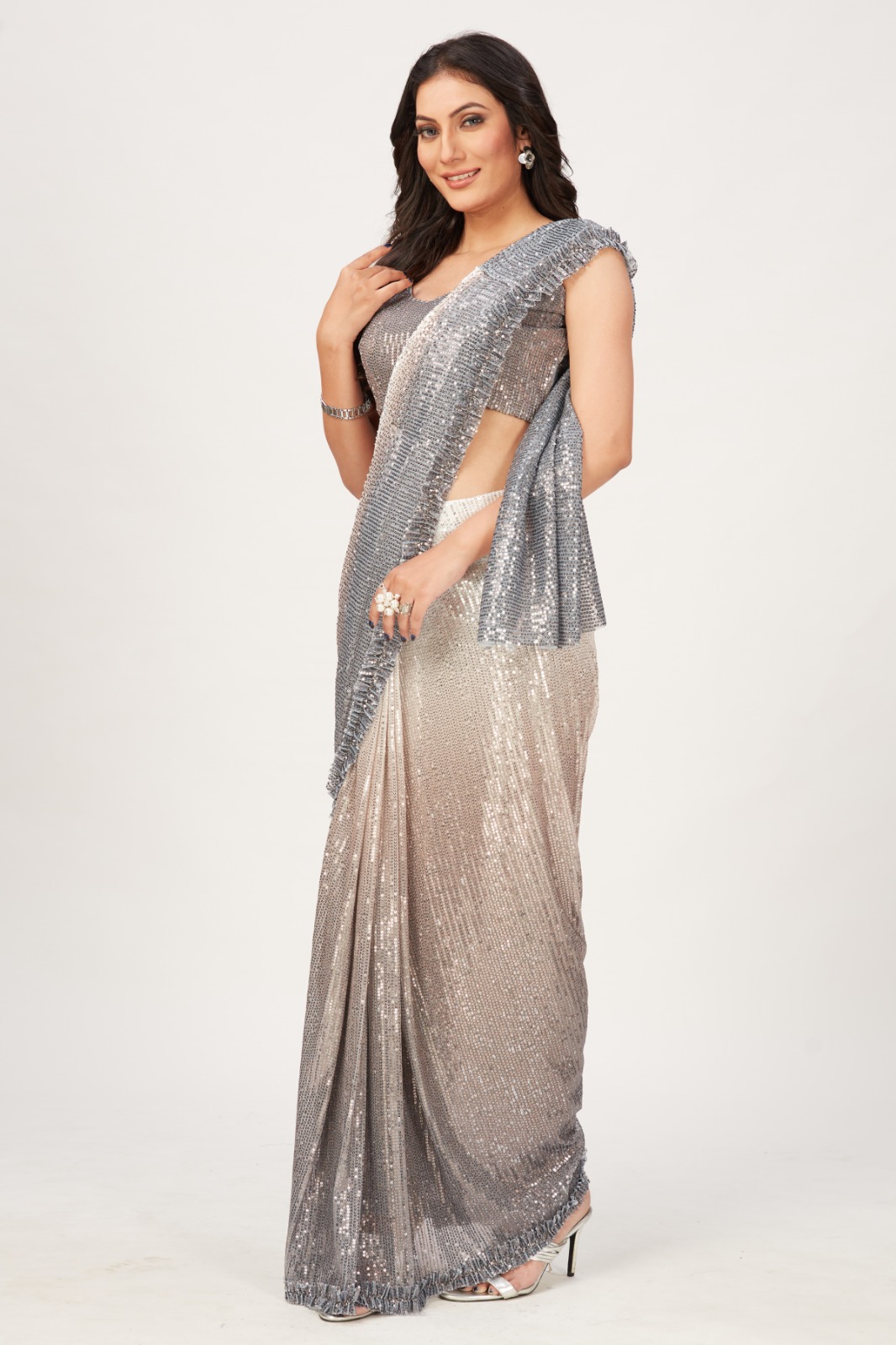 amoha trendz d no 101752 imported elegant saree catalog