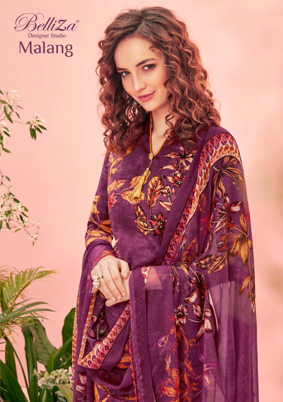 belliza designer studio malang rayon elegant print salwar suit catalog