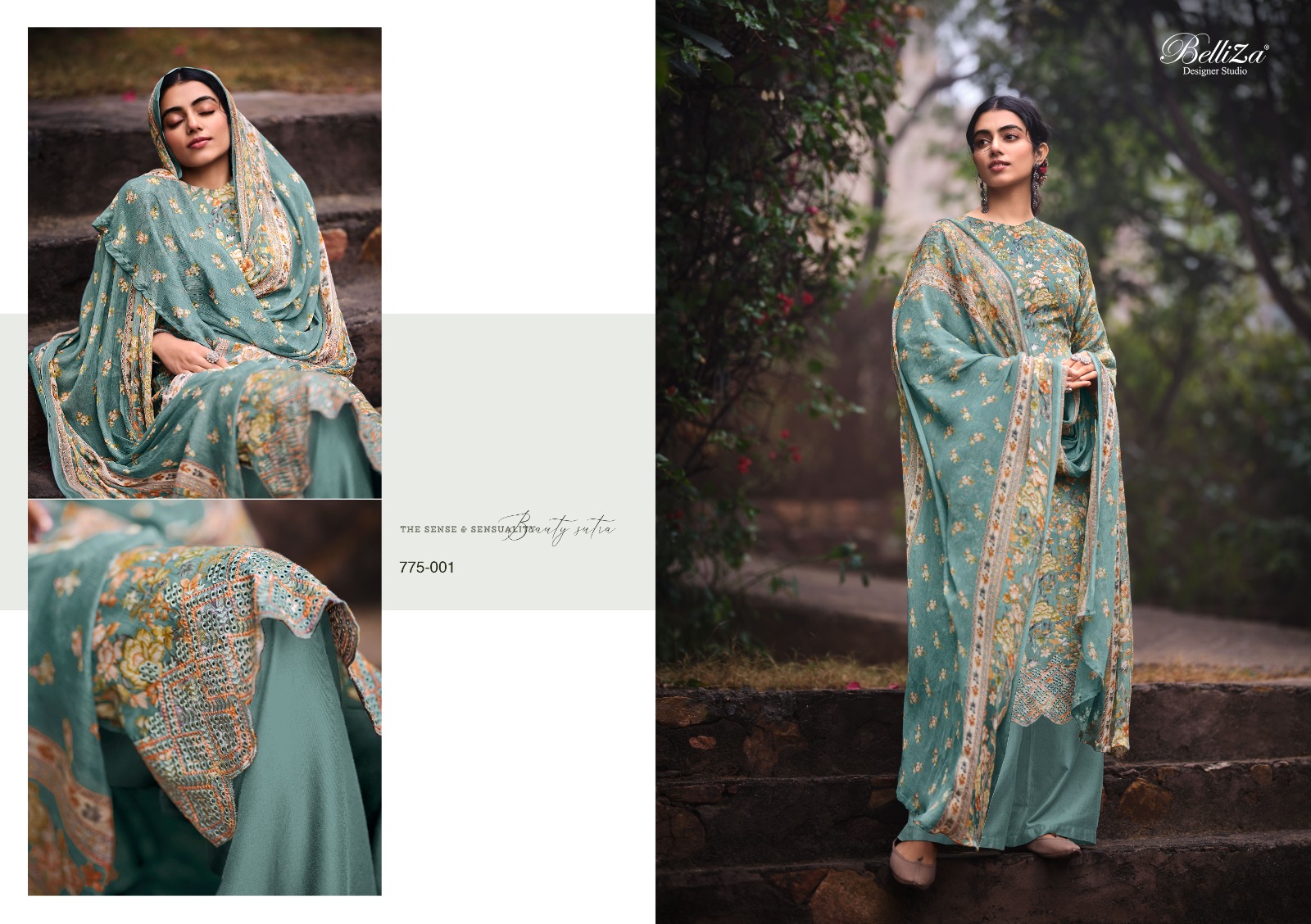 belliza designer studio seerat vol 2 zam cotton elegant look salwar suit catalog