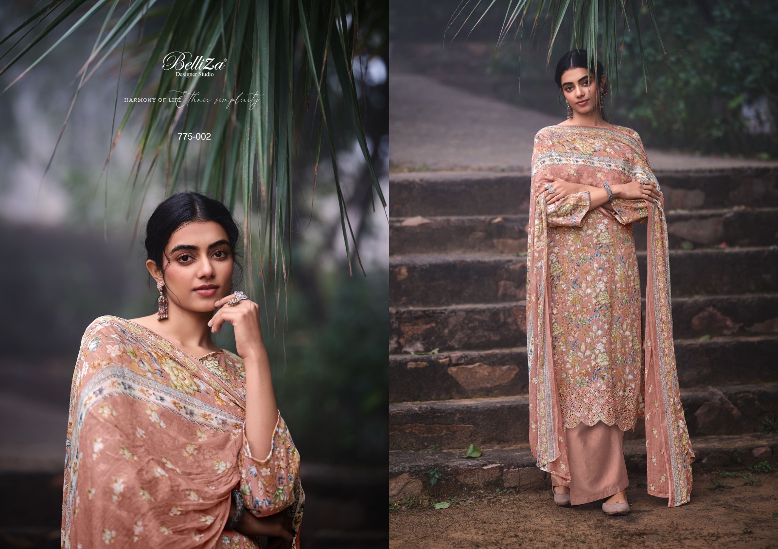 belliza designer studio seerat vol 2 zam cotton elegant look salwar suit catalog