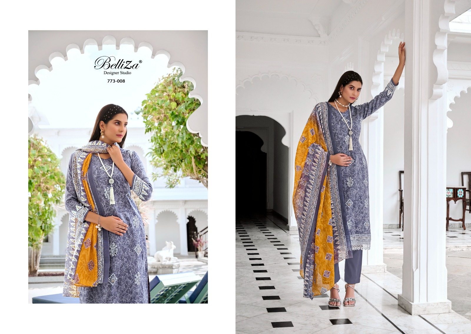 belliza designer studio siyahi cotton elegant look salwar suit catalog