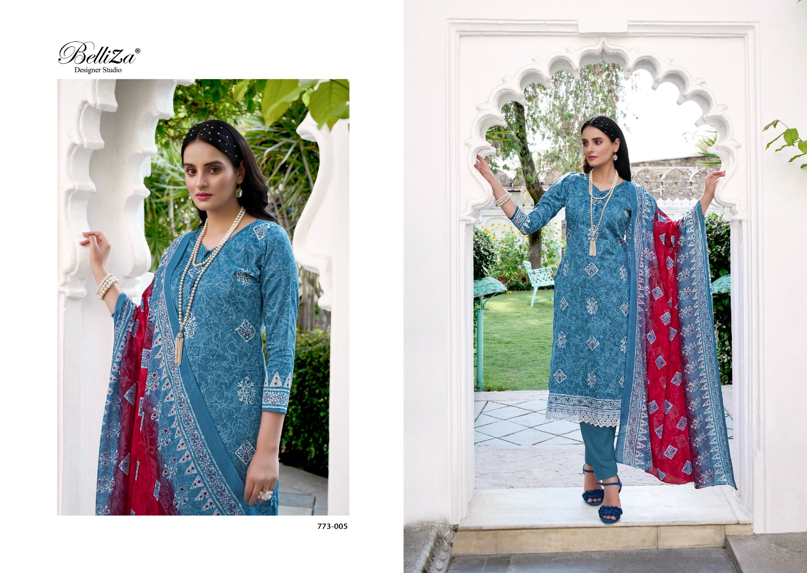 belliza designer studio siyahi cotton elegant look salwar suit catalog