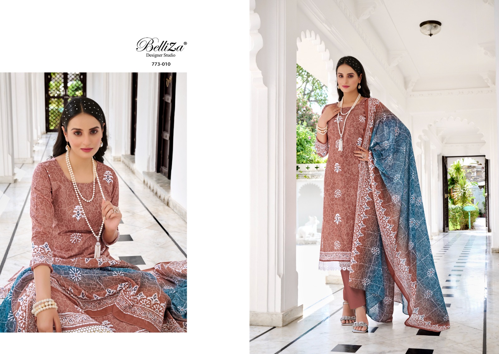 belliza designer studio siyahi cotton elegant look salwar suit catalog