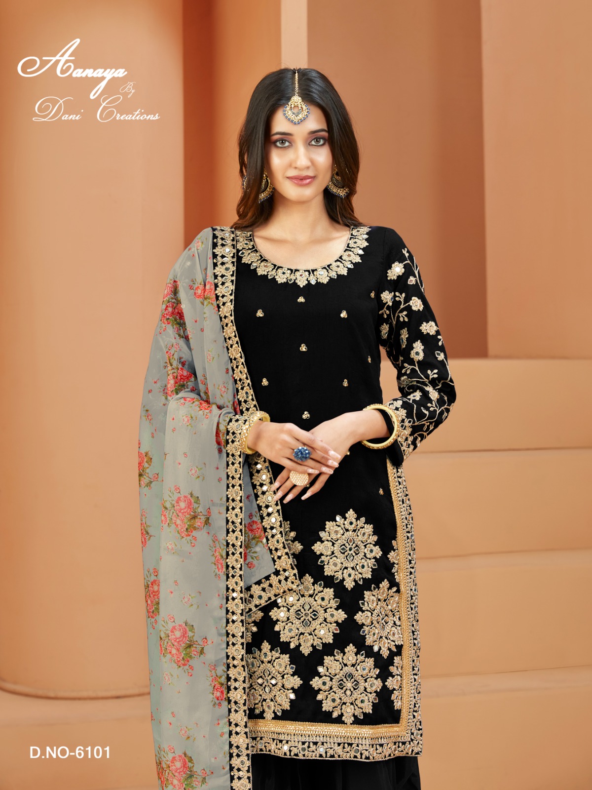 dani aanaya 6100 series vol 161 silk catchy look salwar suit catalog