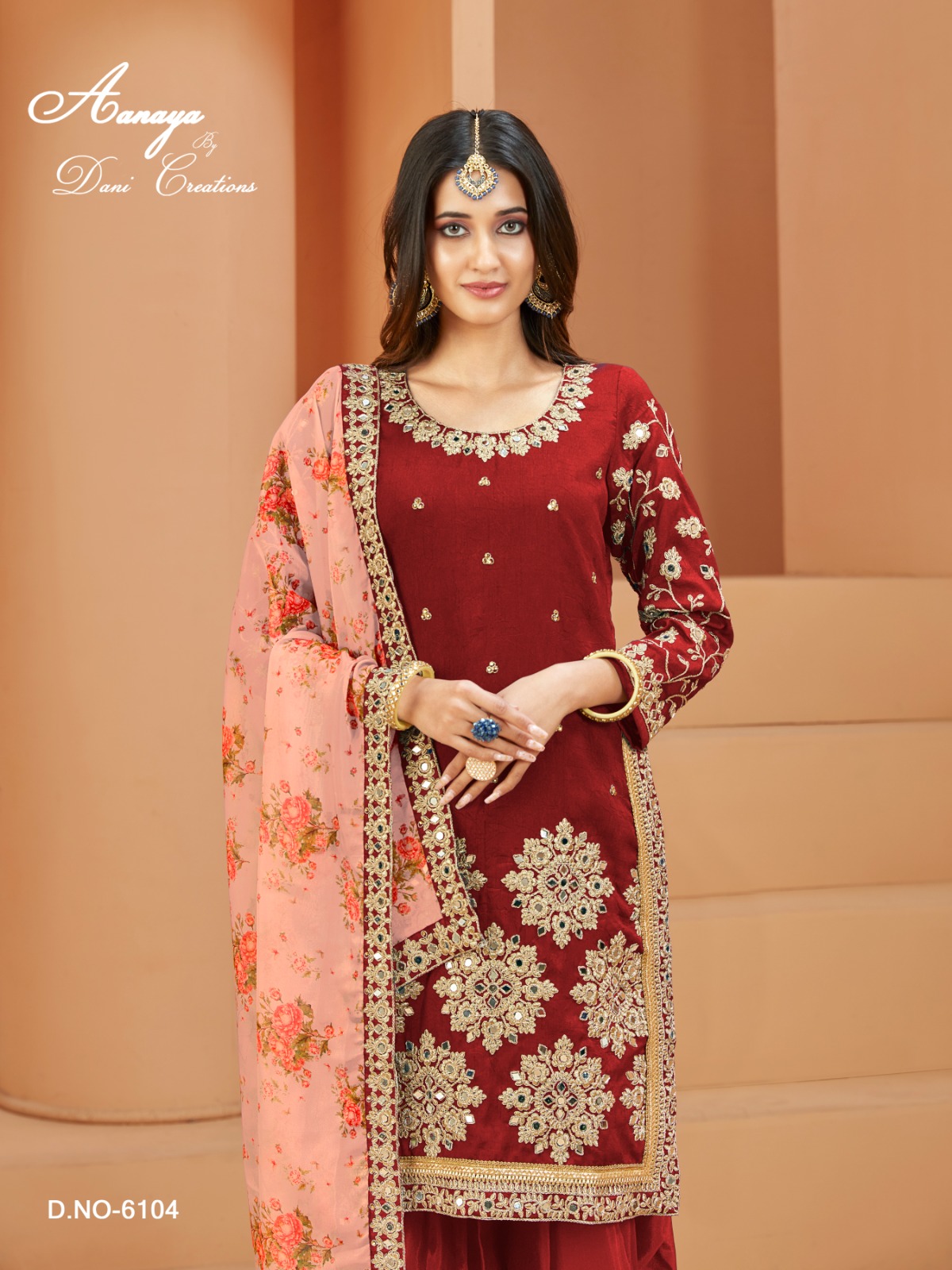 dani aanaya 6100 series vol 161 silk catchy look salwar suit catalog