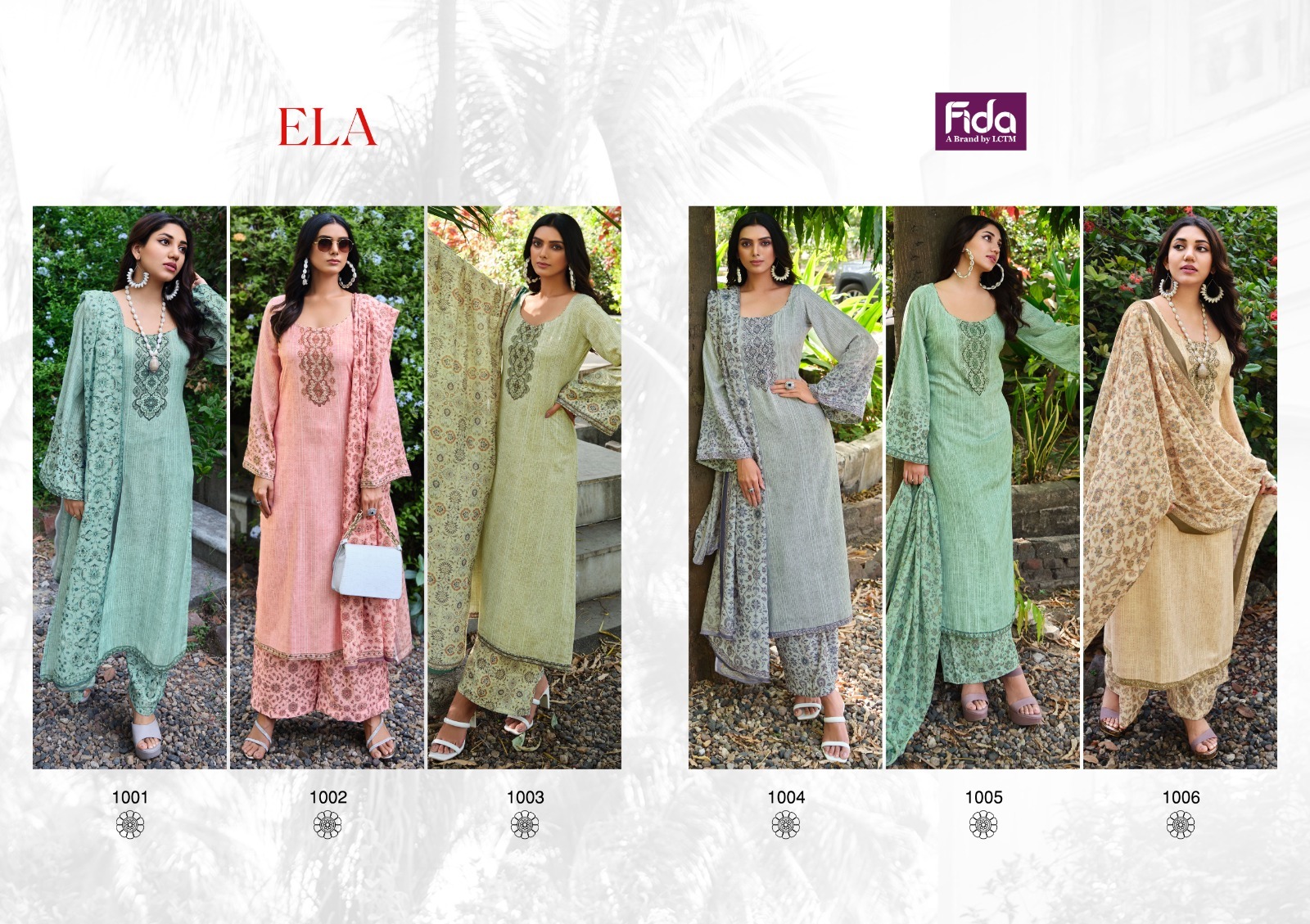 fida ela cotton elegant look salwar suit catalog