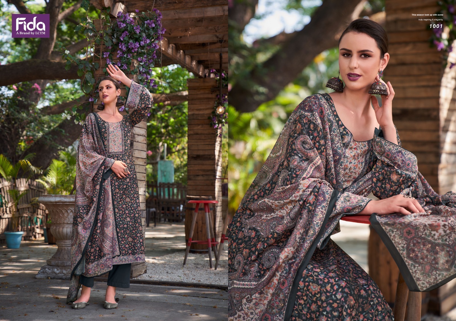 fida kanishk cotton elegant salwar suit catalog