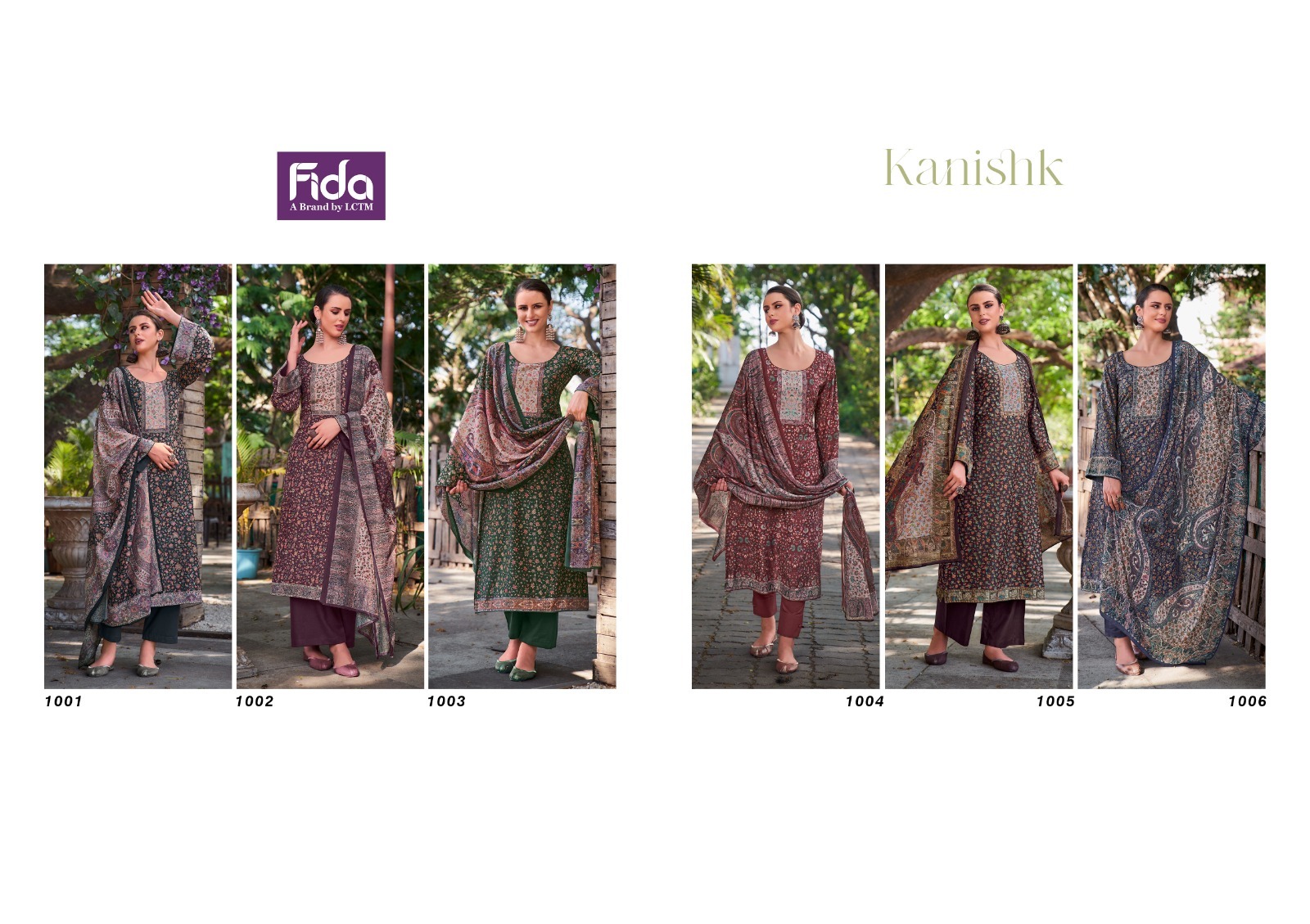 fida kanishk cotton elegant salwar suit catalog