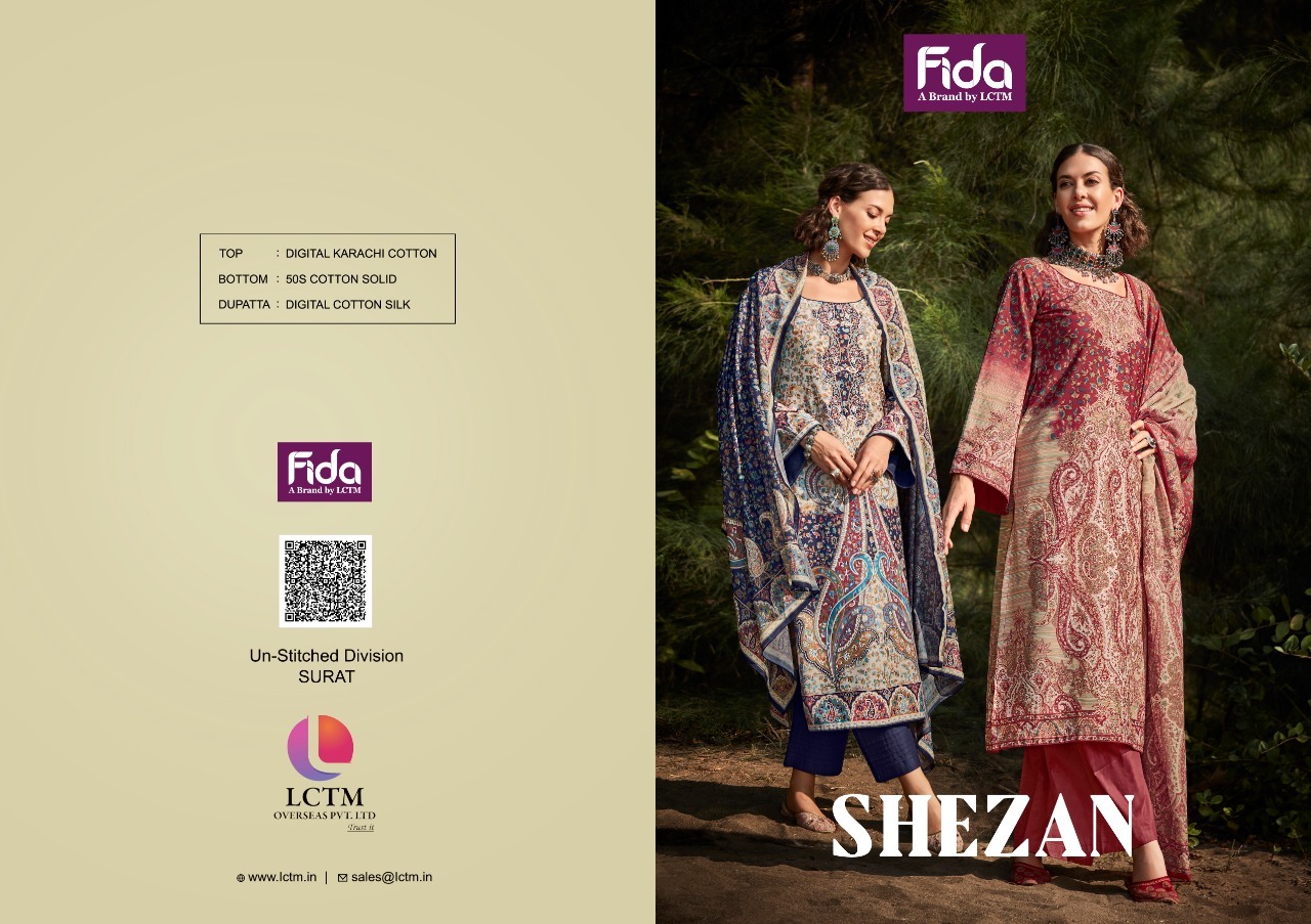 fida shezan fancy innovative look salwar suit catalog