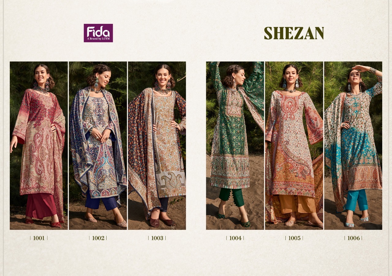 fida shezan fancy innovative look salwar suit catalog