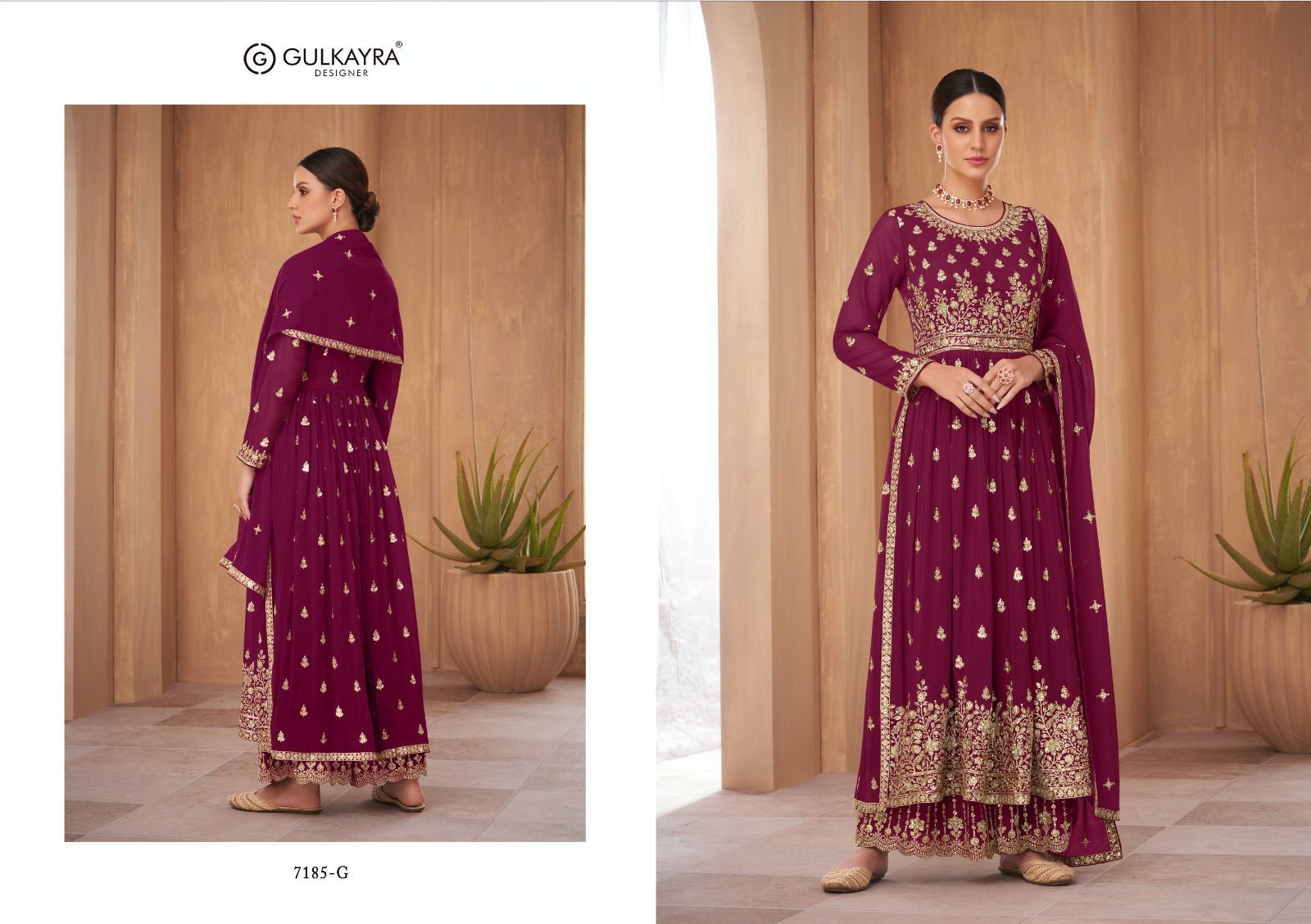 gulkayra designer nayra vol 2 blooming georgette elegant look salwar suit catalog