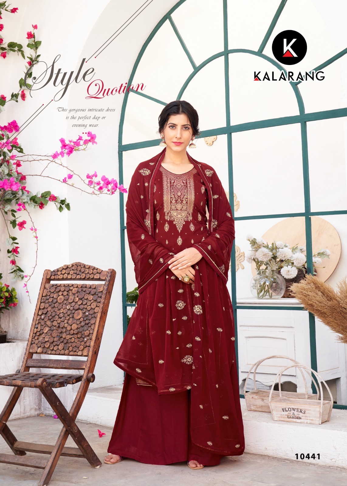 kalarang dipti russian dola regal look salwar suit catalog