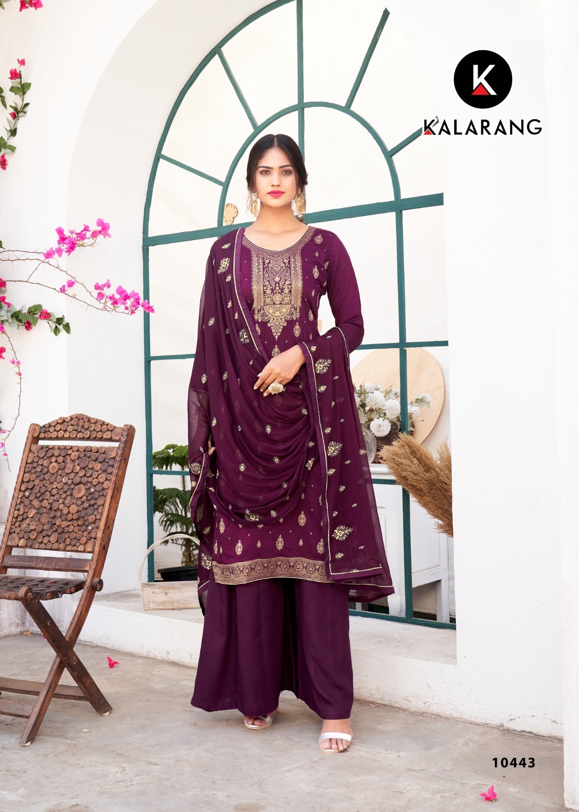 kalarang dipti russian dola regal look salwar suit catalog