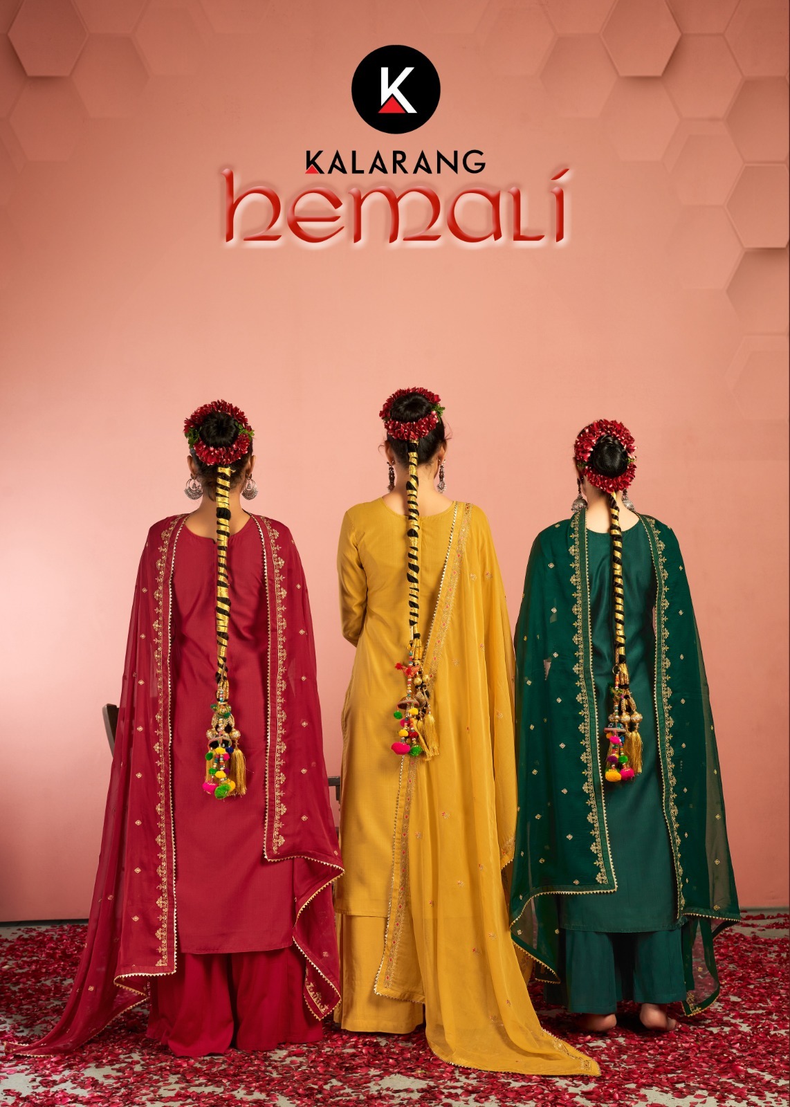 kalarang hemali cotton catchy look salwr suit catalog