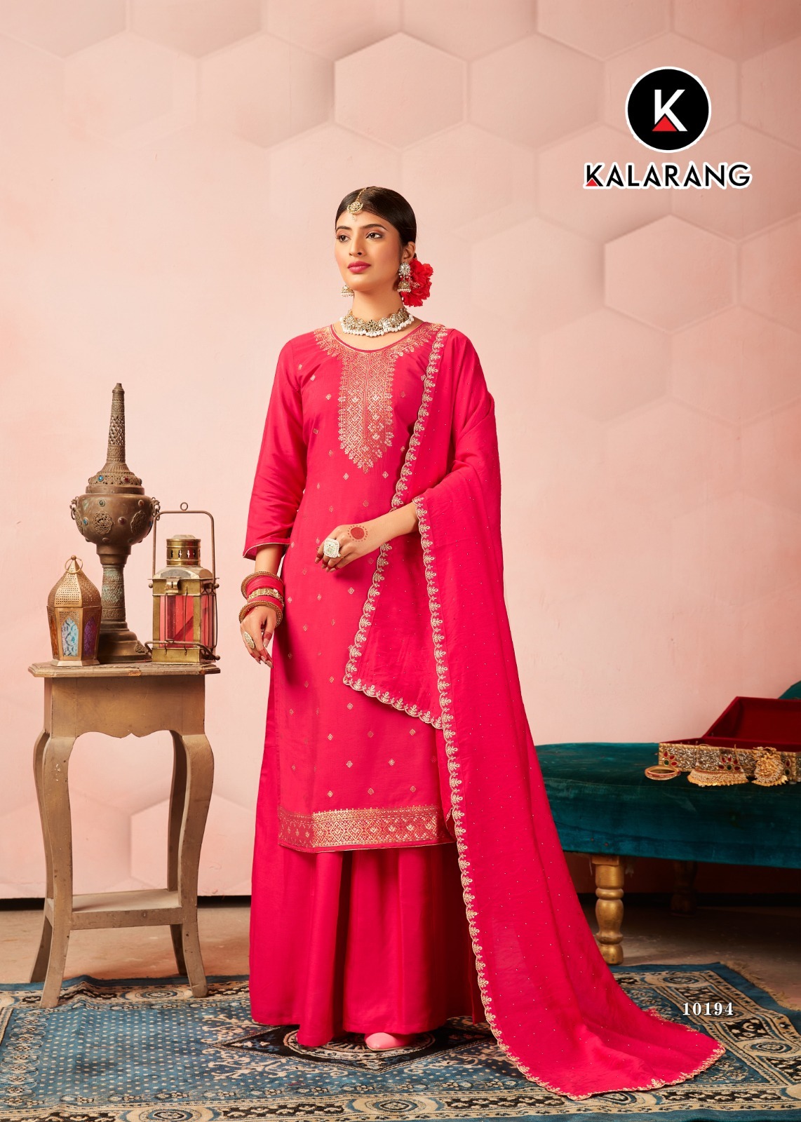 kalarang jivika muslin dola innovative look salwar suit catalog