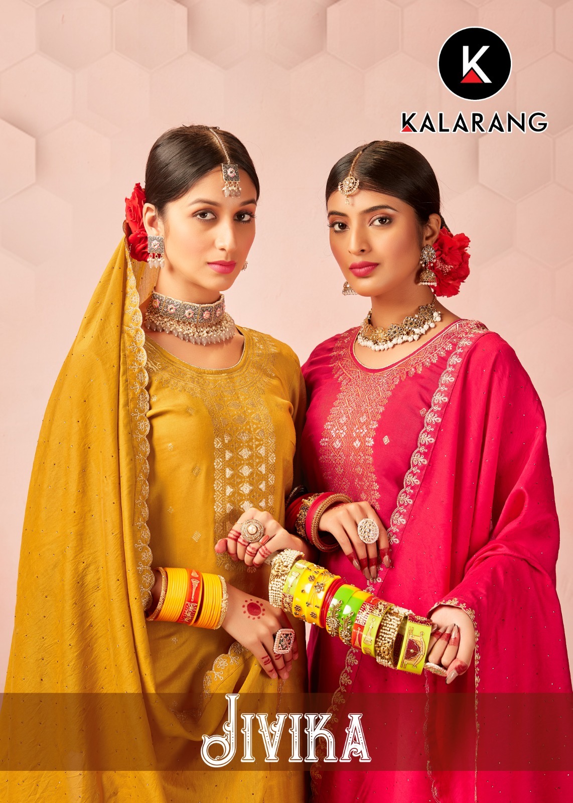 kalarang jivika muslin dola innovative look salwar suit catalog