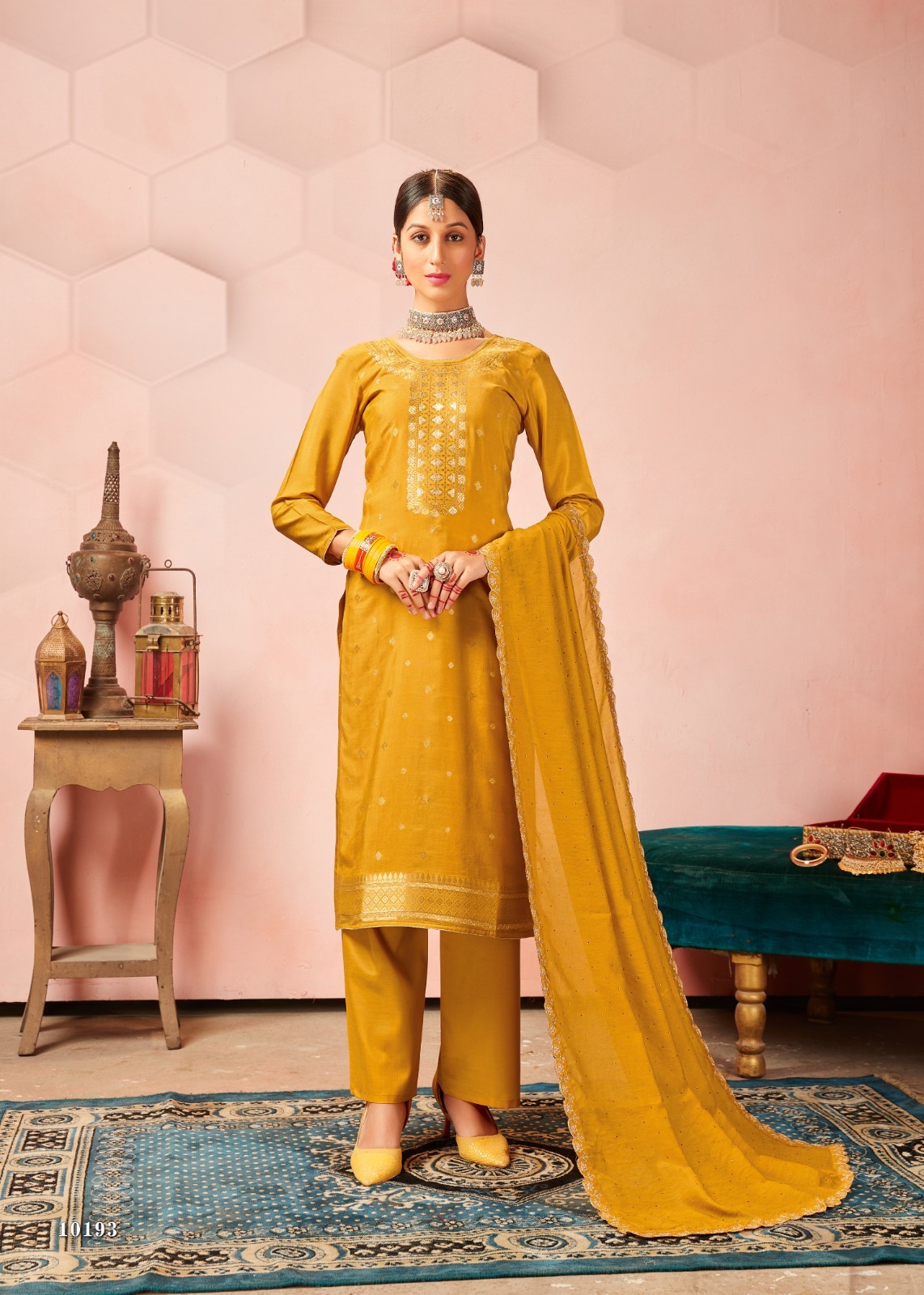 kalarang jivika muslin dola innovative look salwar suit catalog