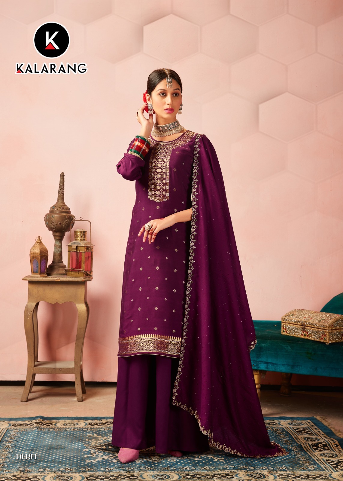 kalarang jivika muslin dola innovative look salwar suit catalog