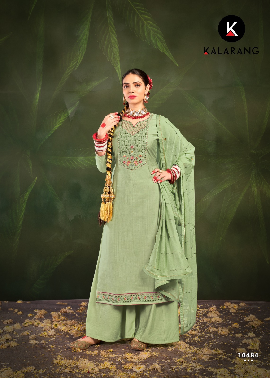 kalarang kullfi cotton elegant salwar suit catalog