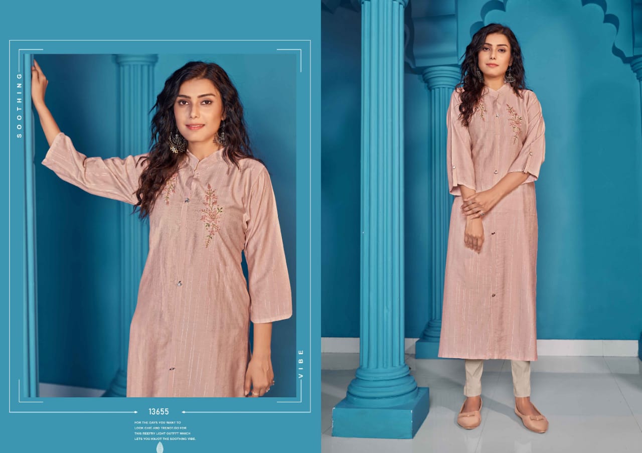 kalaroop by kajree ryder rayon elegant kurti catalog