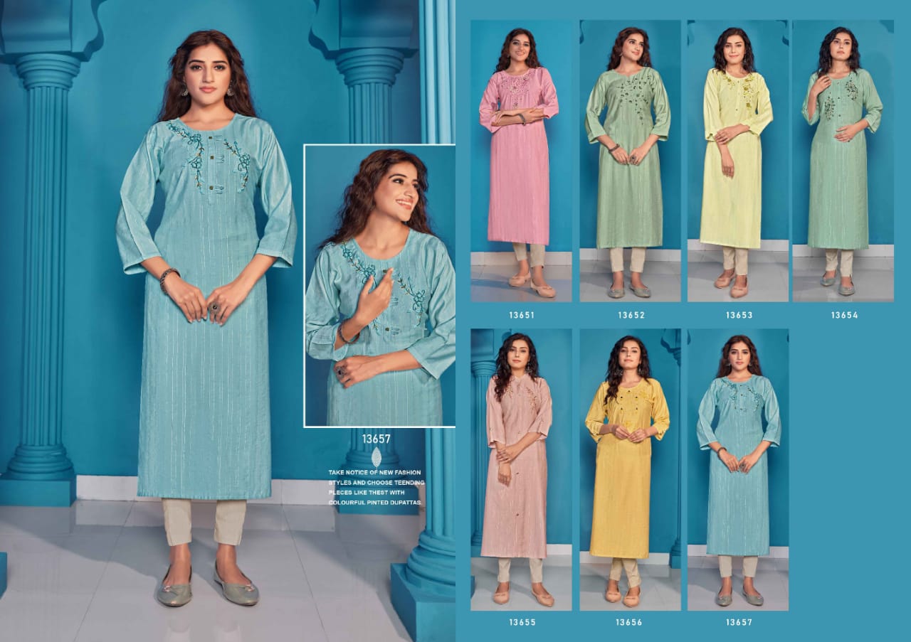 kalaroop by kajree ryder rayon elegant kurti catalog