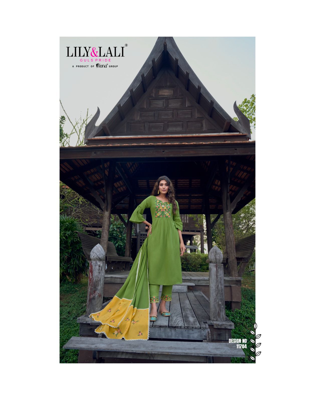 lily and lali mahek Embroidery And Handwork on Pure Cotton gorgeous look top bottom with dupatta catalog