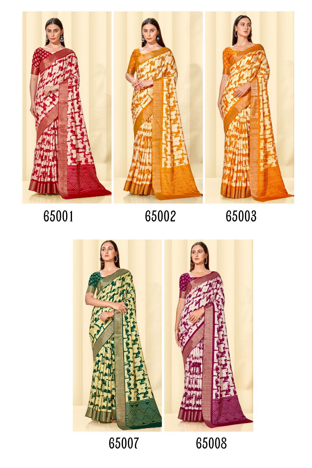 lt  kashvi creation gotti silk gottha patti decent look saree catalog