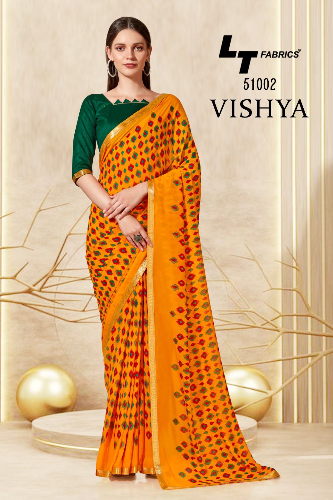 lt fashion vishya  micro elegant saree catalog