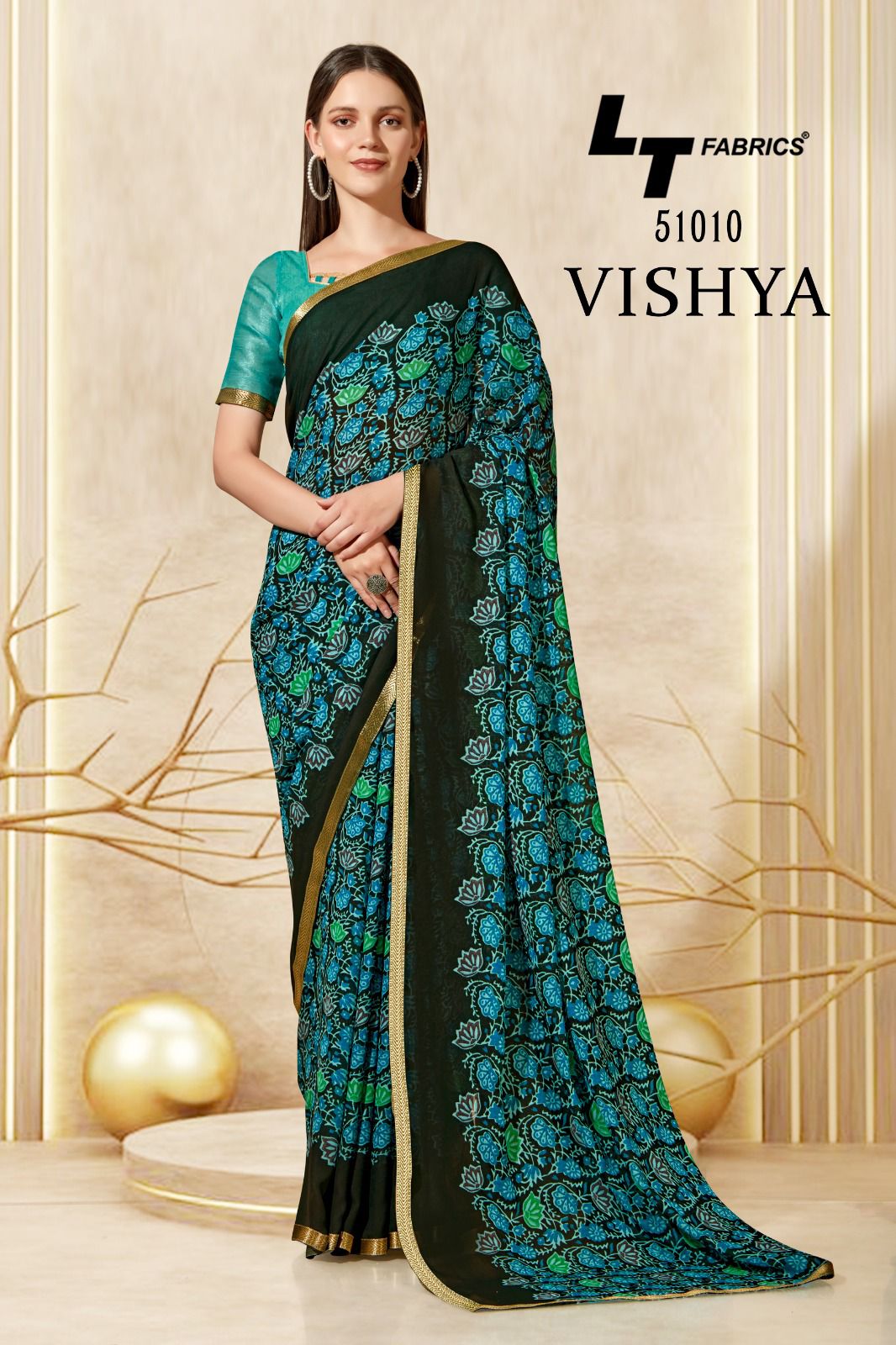 lt fashion vishya  micro elegant saree catalog