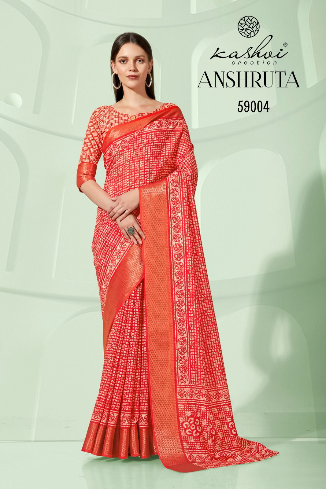 lt kashi creation anshruta dola jacquard regal look saree catalog