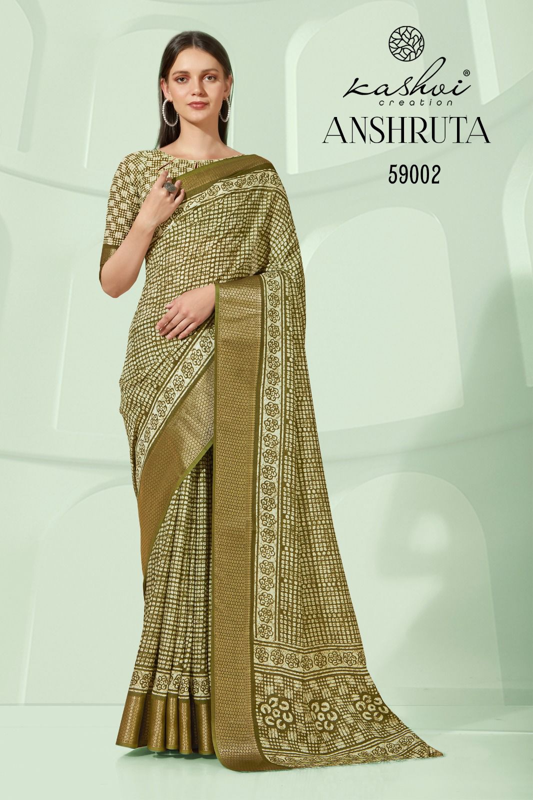 lt kashi creation anshruta dola jacquard regal look saree catalog