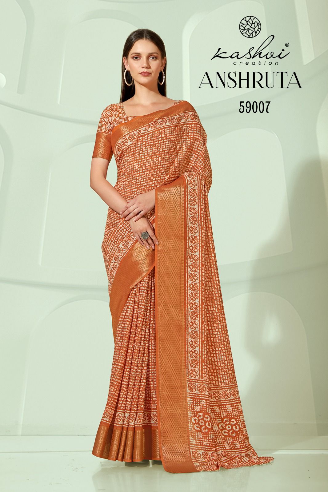 lt kashi creation anshruta dola jacquard regal look saree catalog