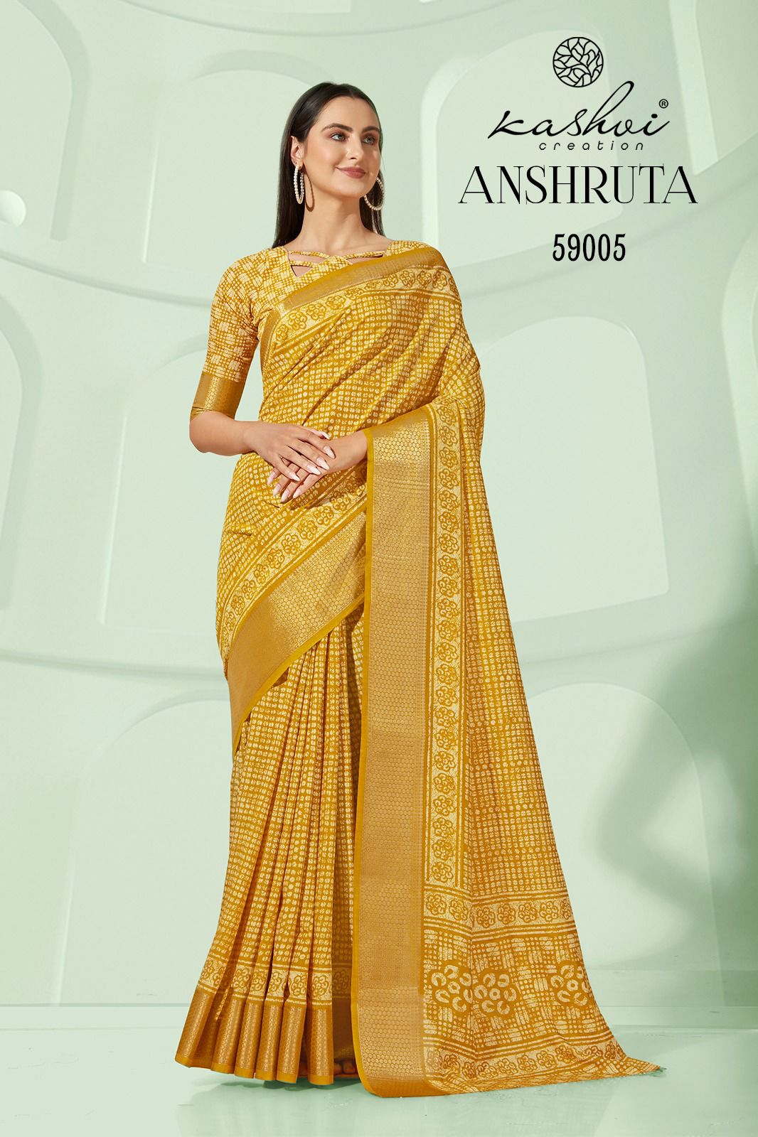 lt kashi creation anshruta dola jacquard regal look saree catalog