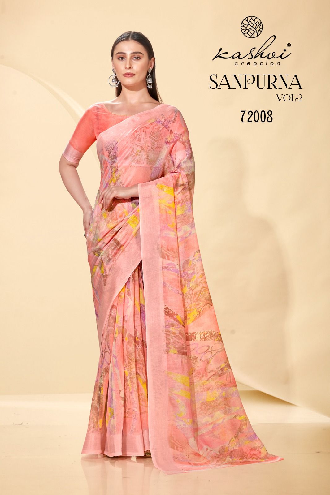 lt kashi creation sanpurna vol 2 sonakshi patta elegant saree catalog