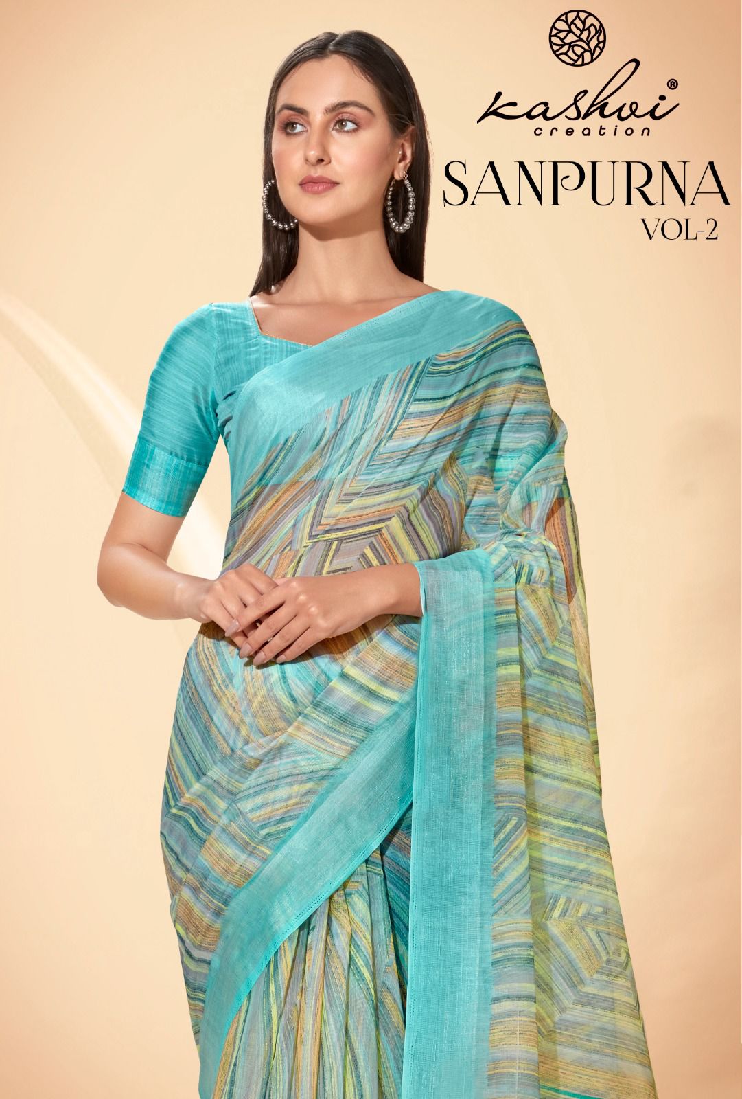 lt kashi creation sanpurna vol 2 sonakshi patta elegant saree catalog