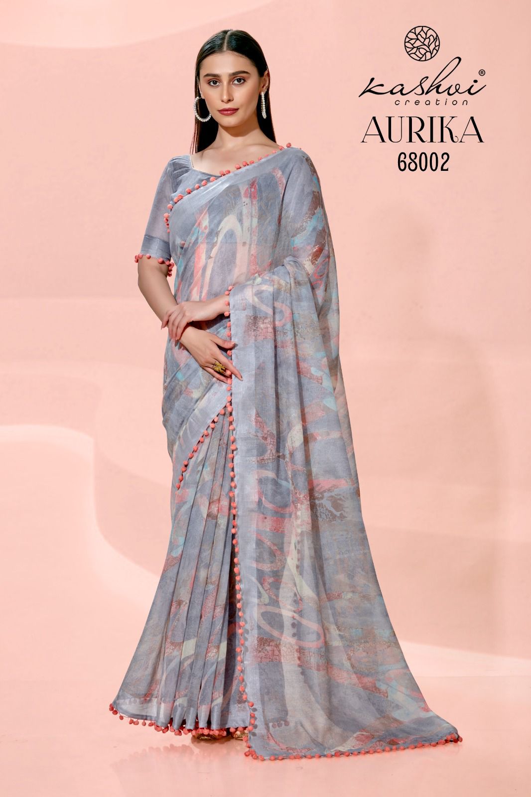 lt kashvi creation anurika sonakshi pattta innovativ style saree catalog